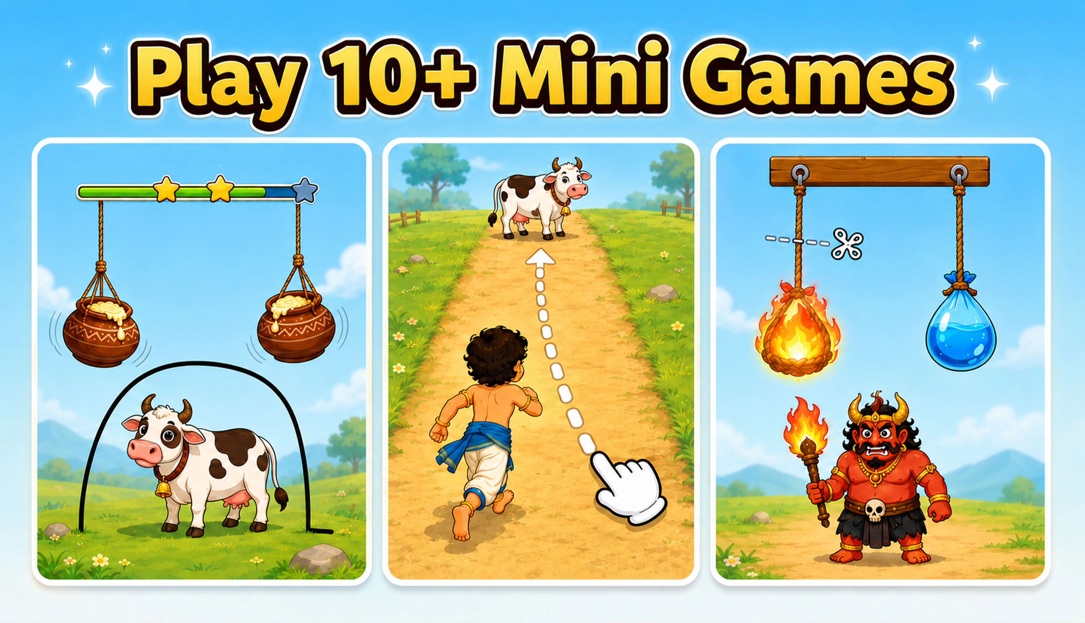 Krishna Stories Game 2 screenshot