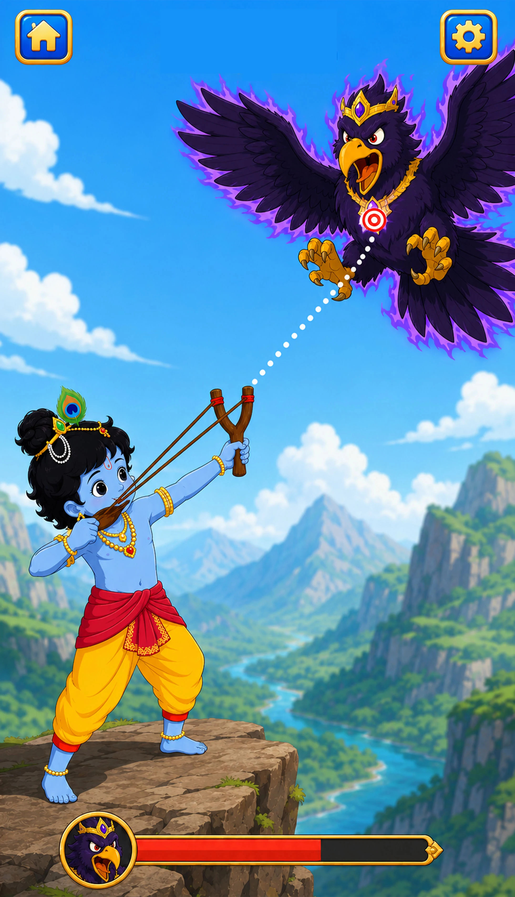 Krishna Stories Game 2 screenshot