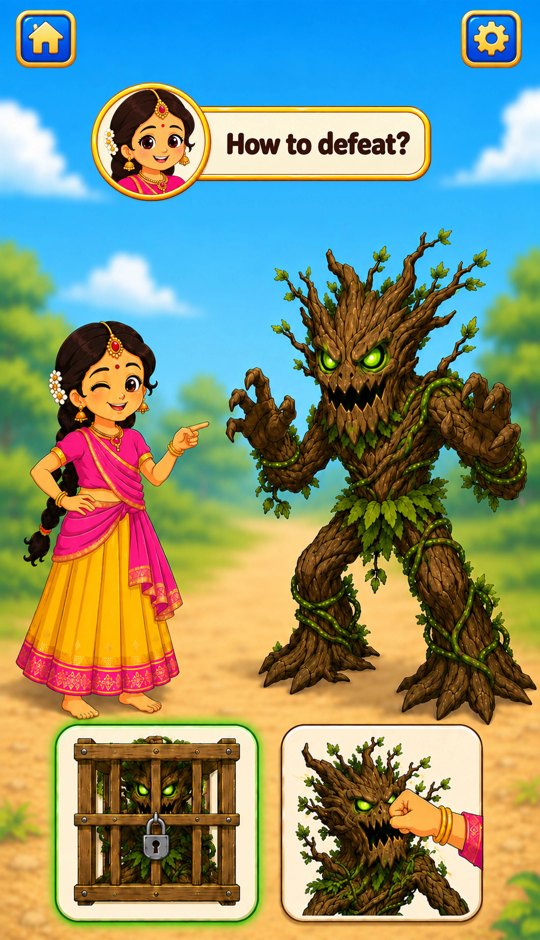 Krishna Stories Game 2 screenshot