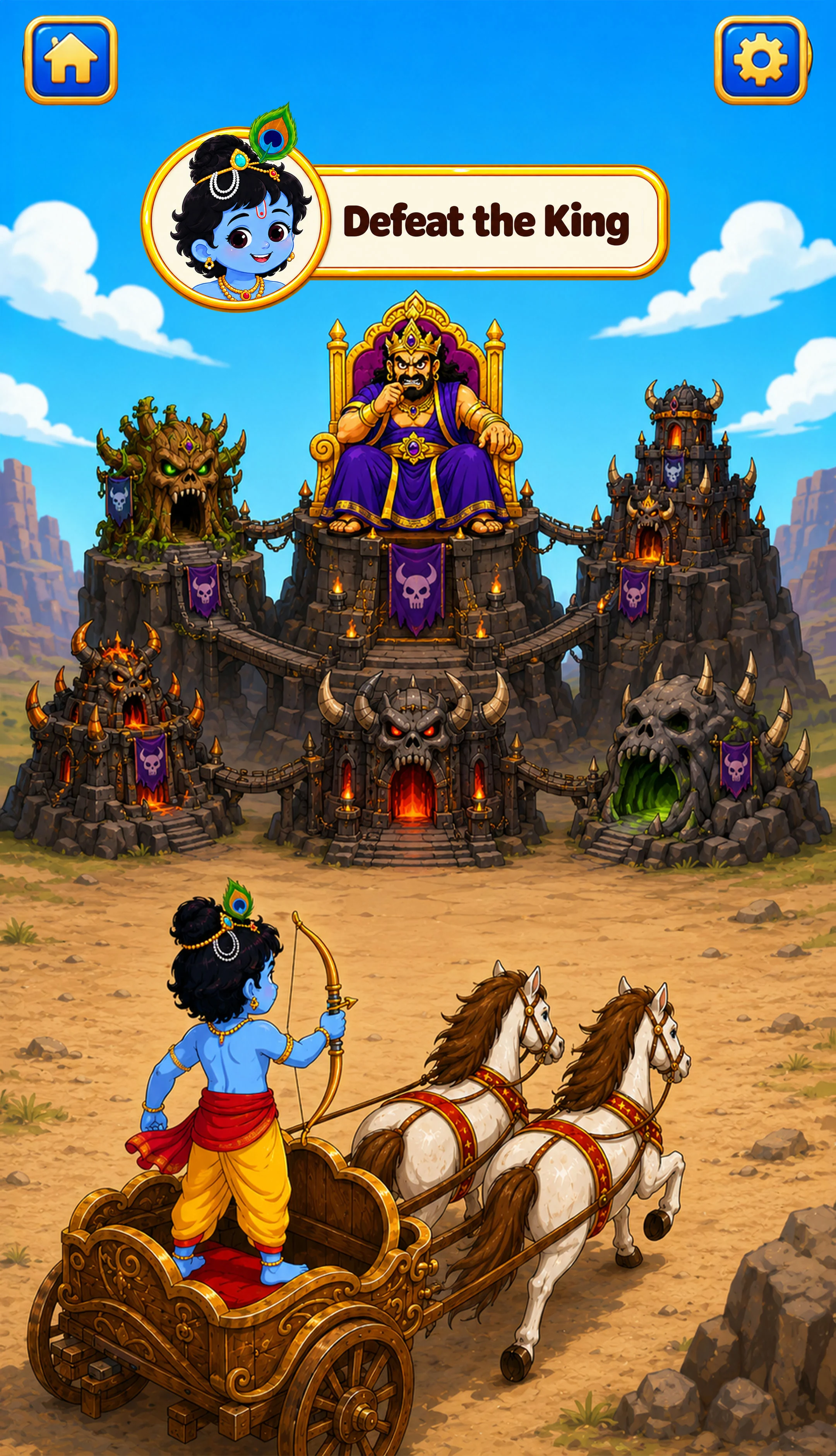 Krishna Stories Game 2 screenshot